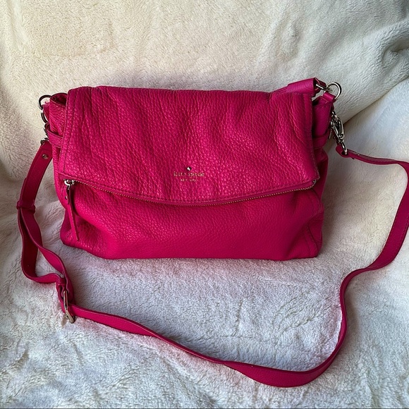 Kate Spade Large Purse Classic 👛 Bright Pink 💕 - Picture 2 of 9